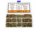 M4 Flat Head Wood Screws Assortment Kit - FCWF1002