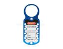 Labelled group lockout hasp - D27